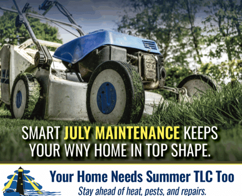 Mid-Summer Tune-Up: July Home & Yard Maintenance Tips for Western New York