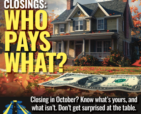 Buying a Home in October: Who Pays for What?