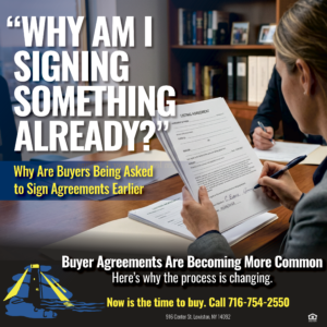 Why Buyers Are Being Asked to Sign Agreements Earlier