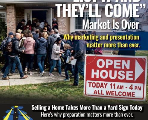 The "List It and They'll Come" Market Is Over