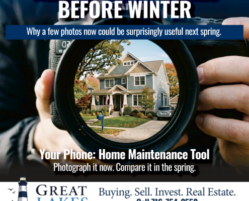 Before the Leaves Fall, Take a Picture of Your Property