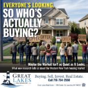 10 Buyers Watching. One Home for Sale.